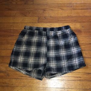 Plaid Shorts